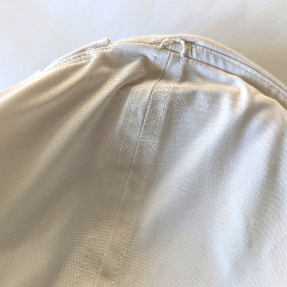 Express White Strapless Ruched Sweetheart Top - Picture 4 of 9